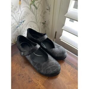 Dansko Women's Mary Jane Clogs Shoes Size EU 38 US 7.5-8 Leopard